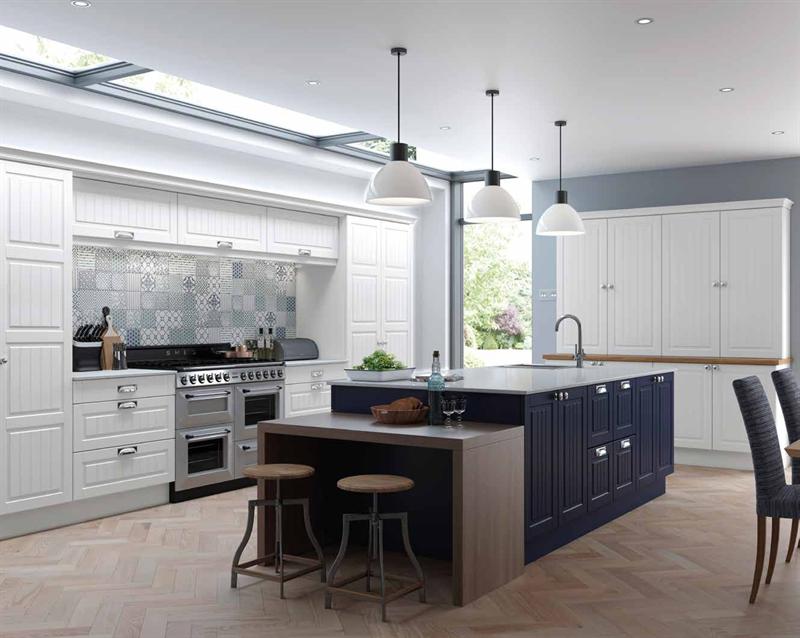 Berwick / Superior Matt Porcelain and Superior Matt Marine Blue